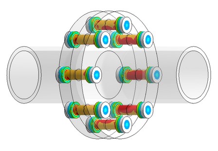 Flanschverbindung Schraubenspannungen Flanschverbindung Schraubenspannungen